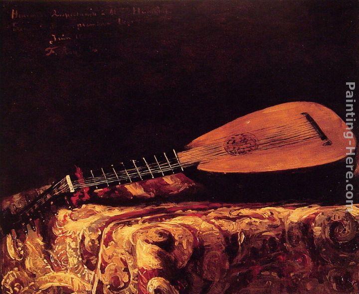 Ferdinand Roybet The Mandolin
